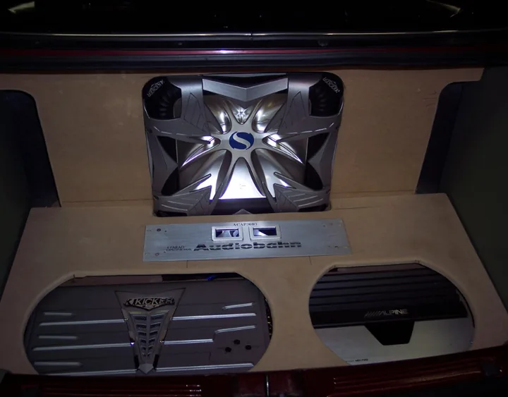 Finished custom sound system